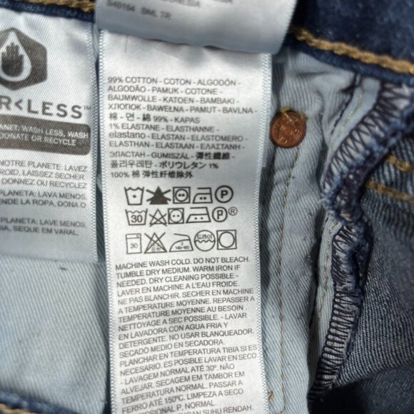 Levis Premium Lot 512 Big E Jeans Men's 32x30 Blue Denim Slim (Actual 30x28) - Picture 13 of 15